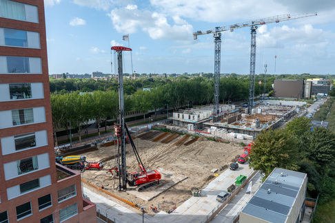 In beton gegoten