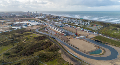 Zandvoort, uitbreiding pitstraat circuit Zandvoort